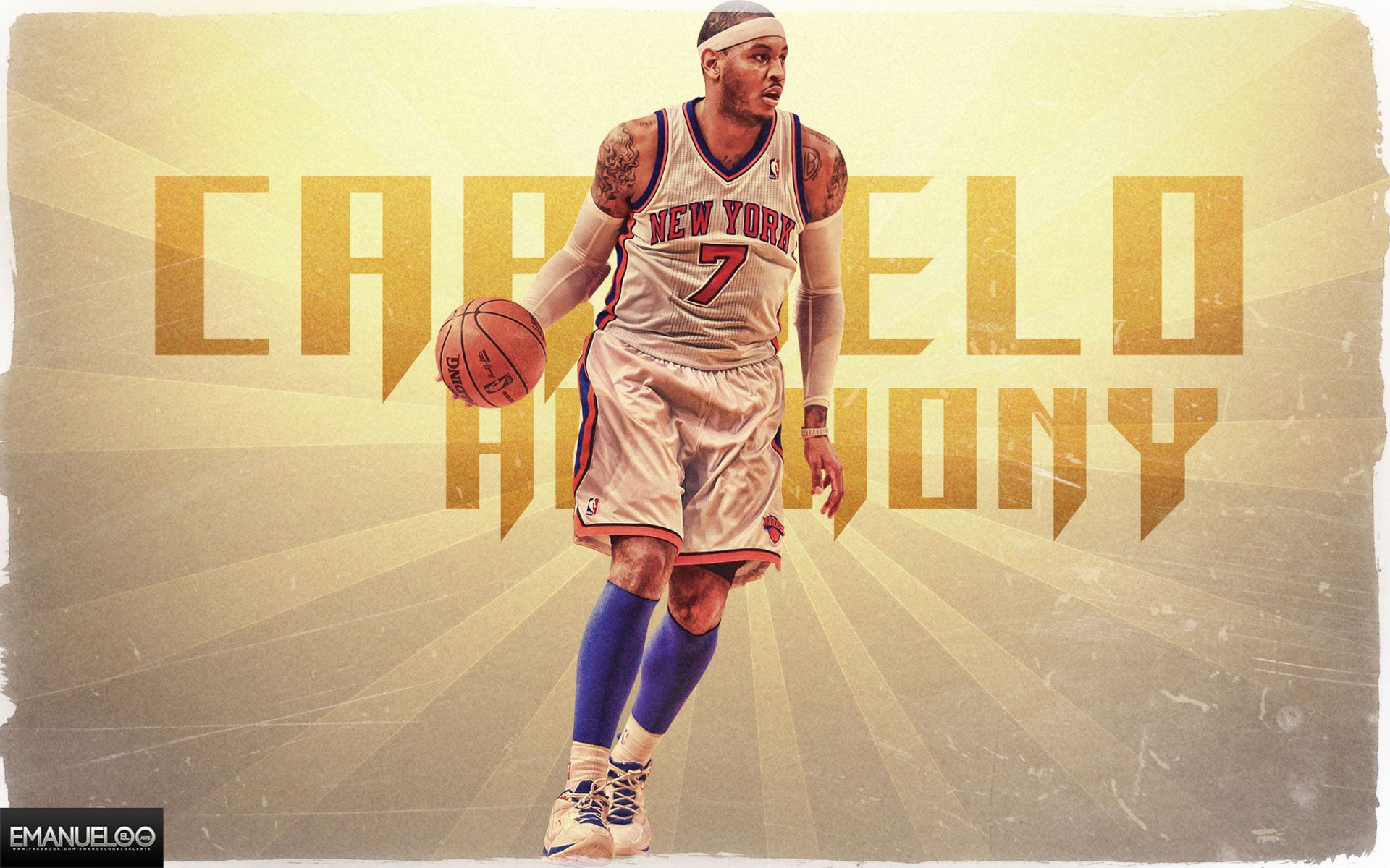 Wallpaper Carmelo Anthony Knicks