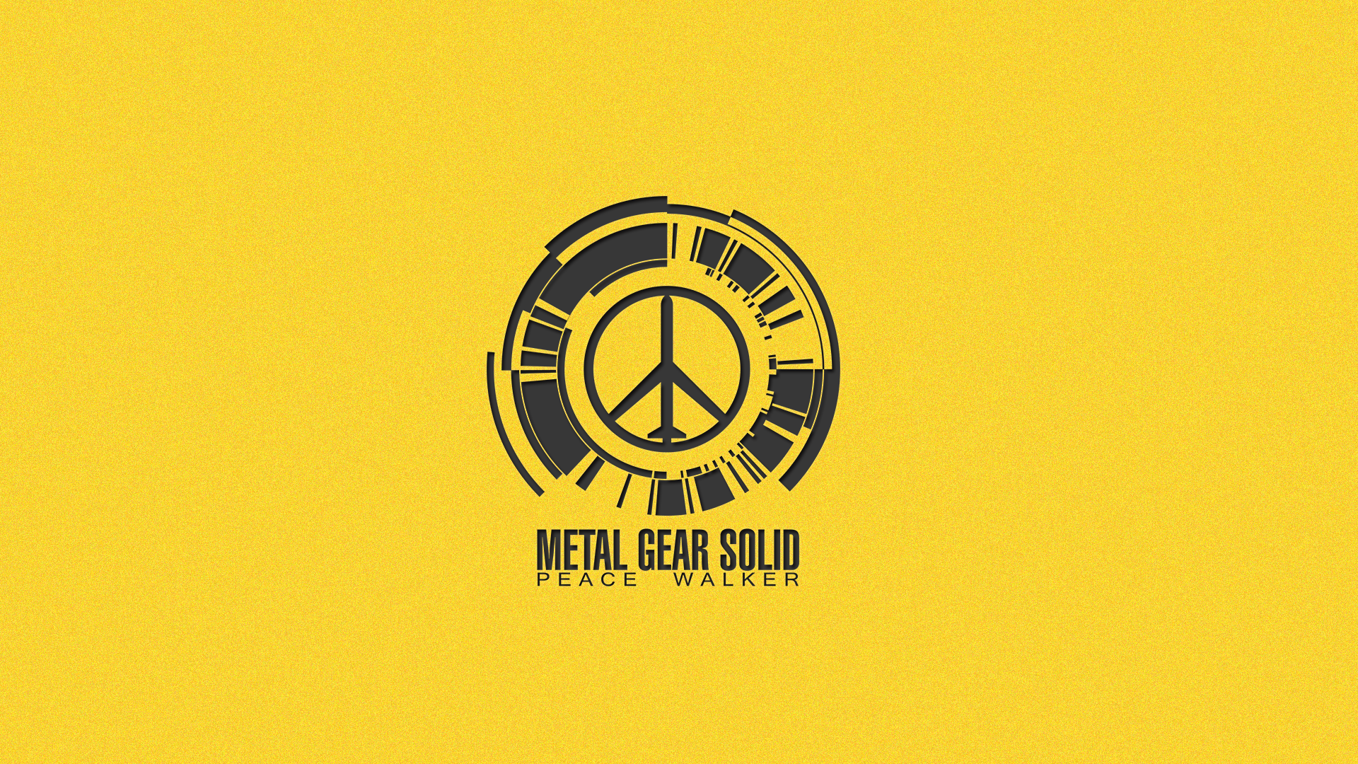 mgs peace walker logo yellow by zero o92 customization wallpaper hdtv