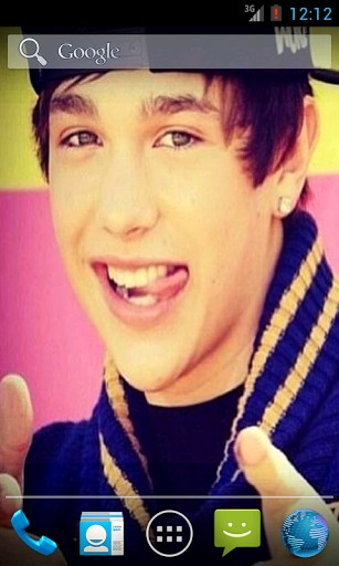 Austin Mahone Live Wallpaper App For Android