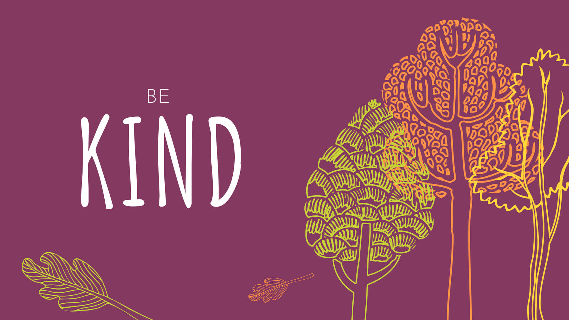 Red Violet Kindness Picture Wallpaper