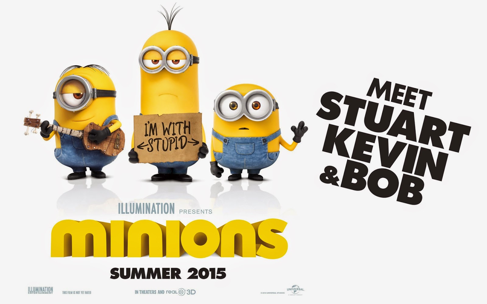 Minions Official Movie Wallpaper Hiresmoall