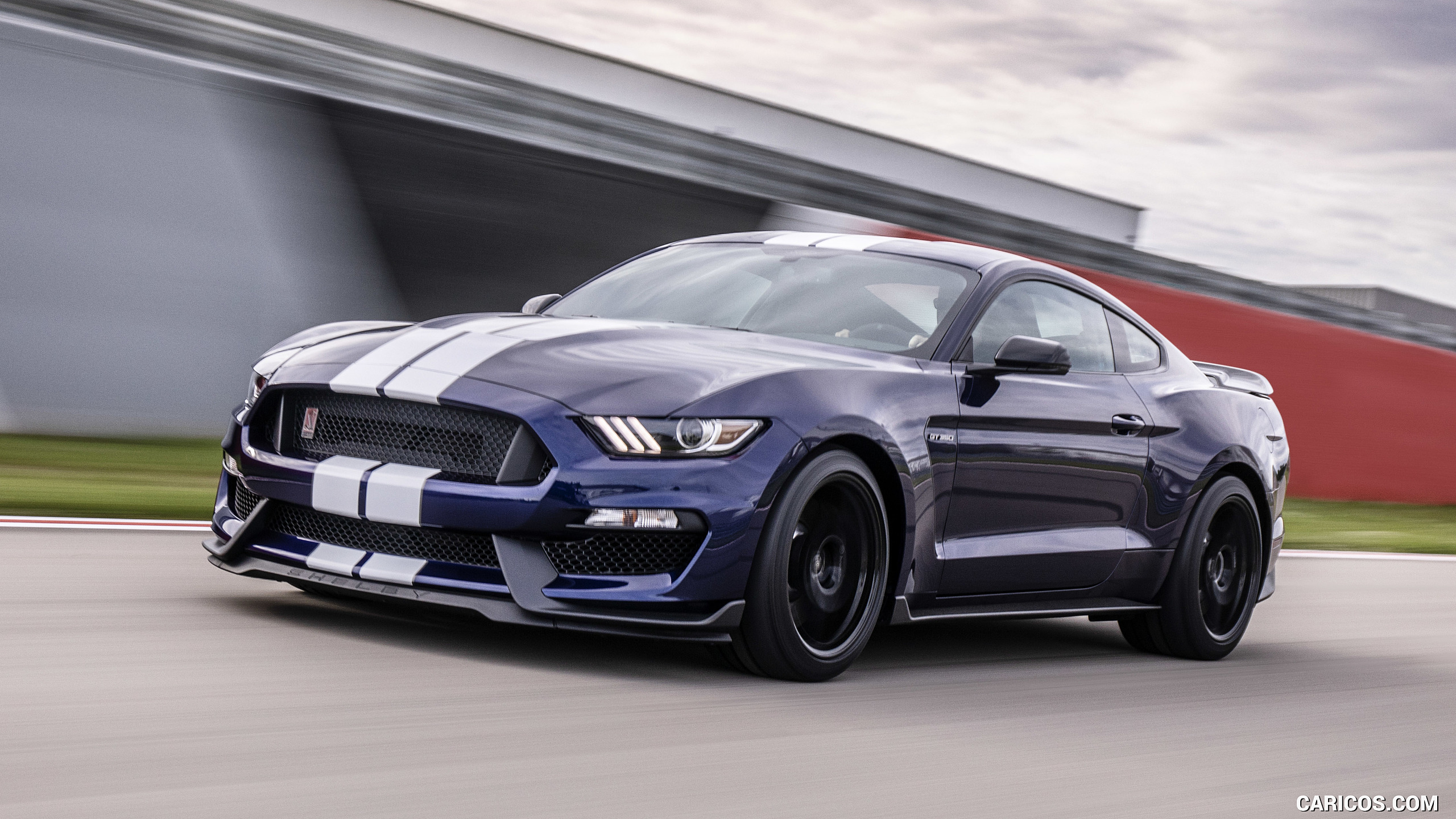 Ford Mustang Shelby Gt350 Front Three Quarter HD Wallpaper