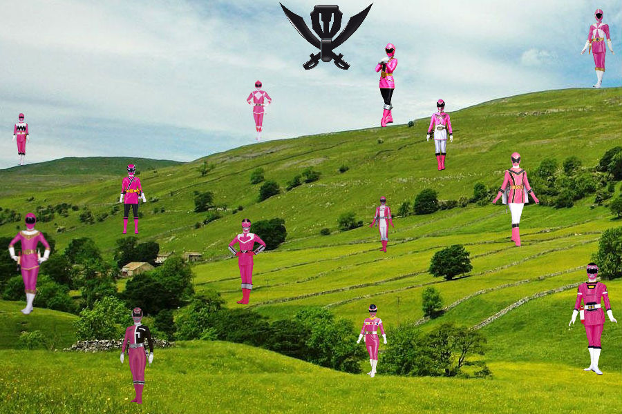 Pink Power Rangers Wallpaper Includes Gokaipink By Thejayteazy On