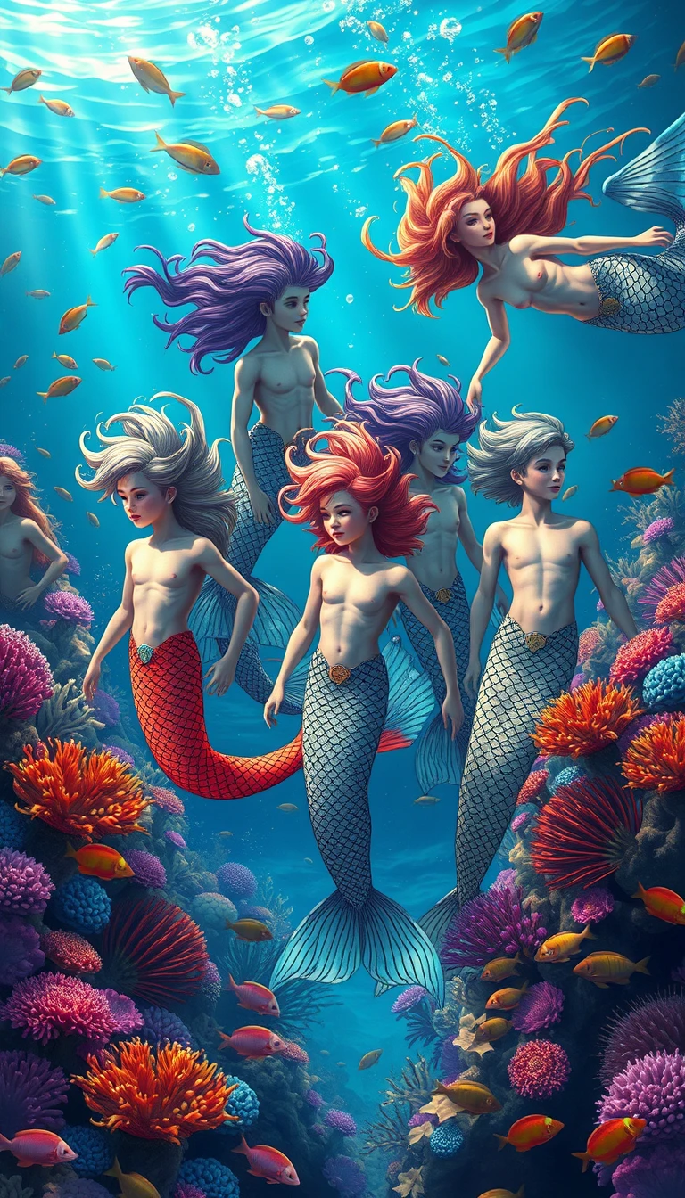 Mermen Wallpaper