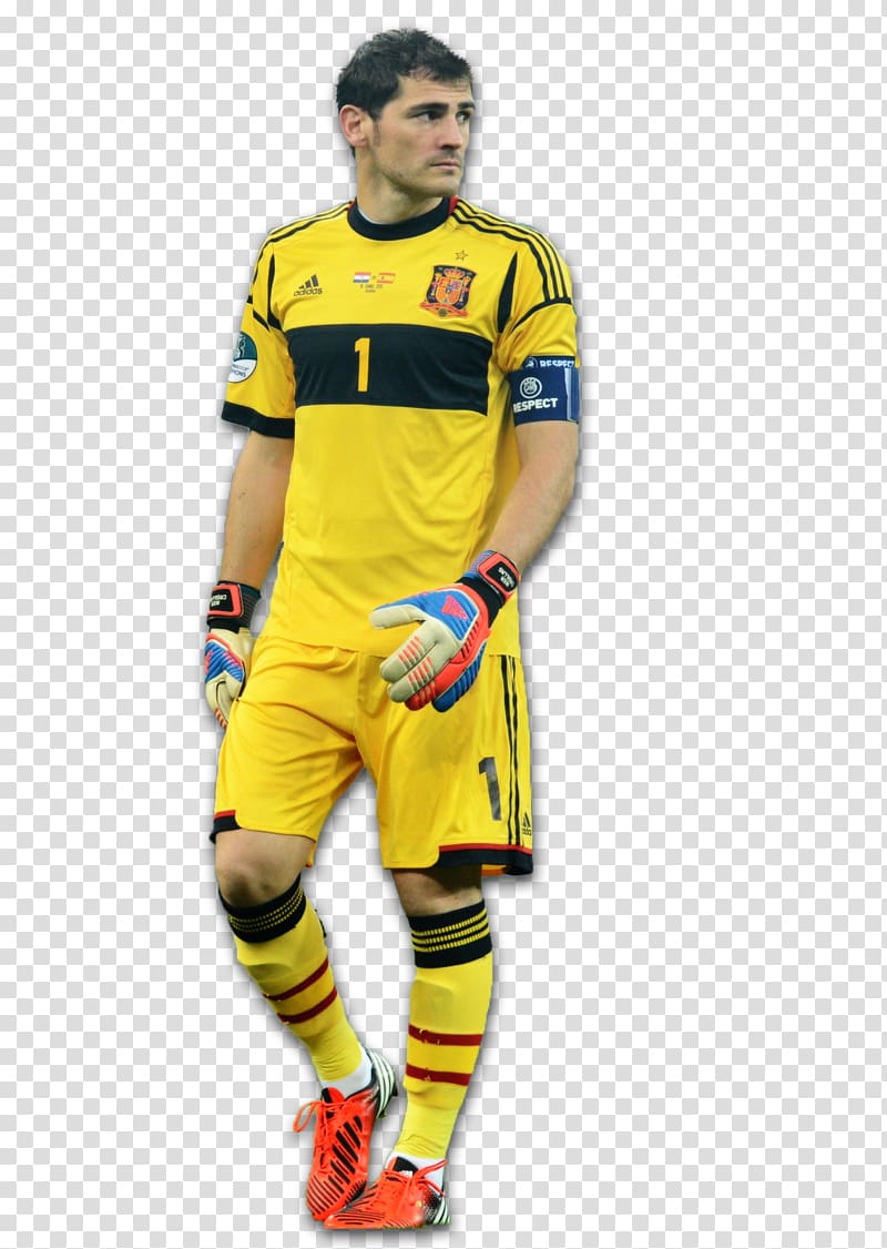 Iker Casillas Uniform Sport Outerwear Jersey Checkboxes