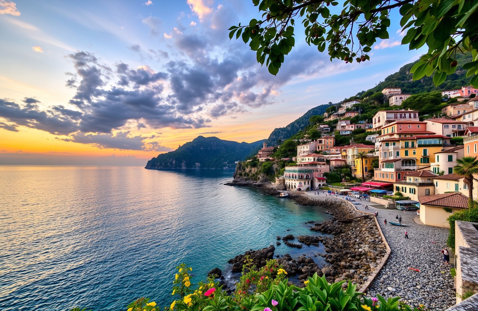 Positano Wallpaper