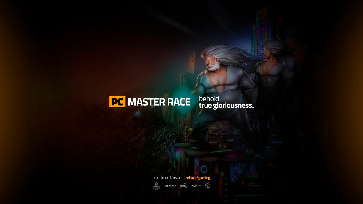 Wallpaper Pc Master Race By The Dark Corporation On