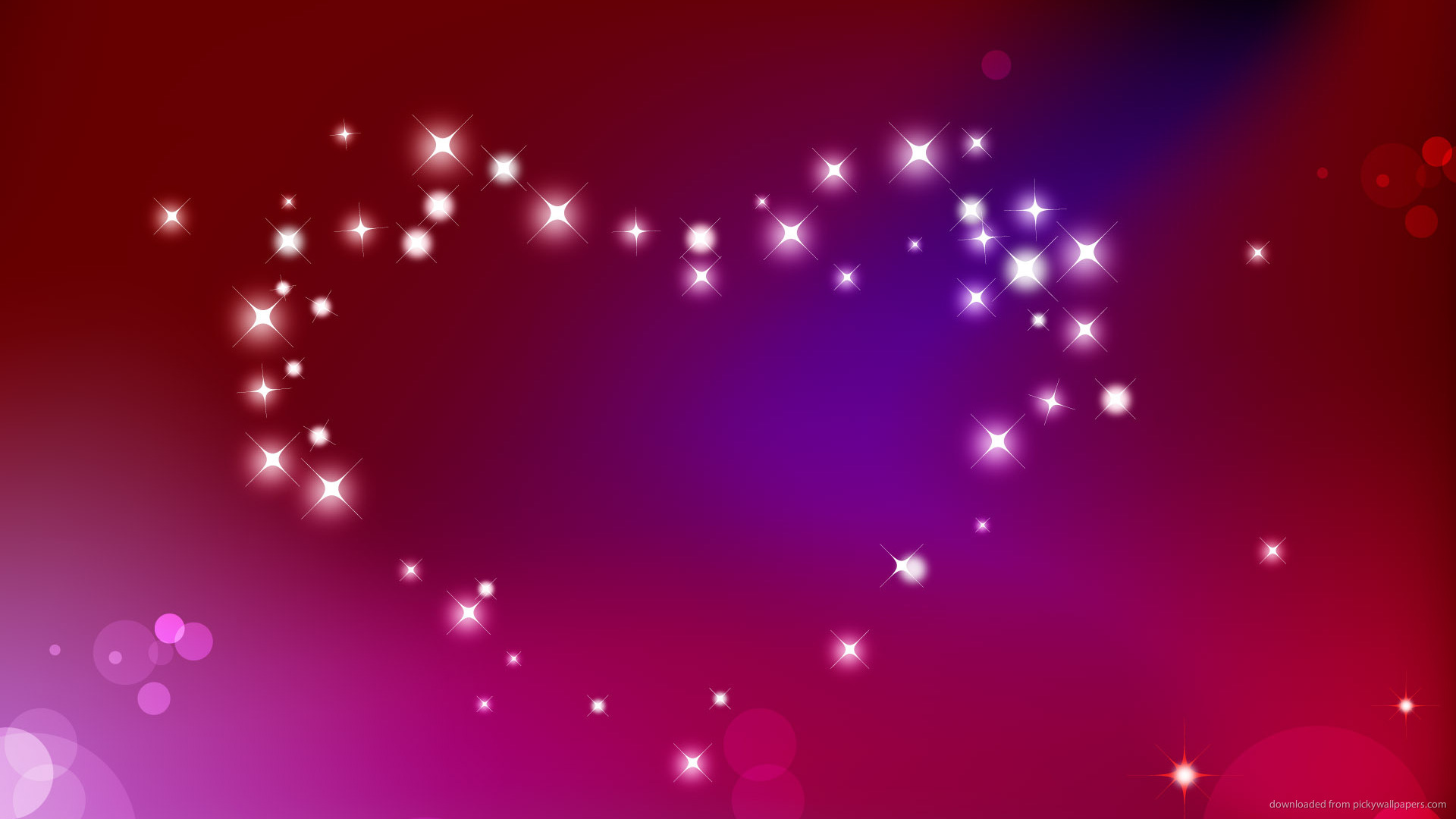 sparkly heart wallpaper holidays valentines 1920x1080