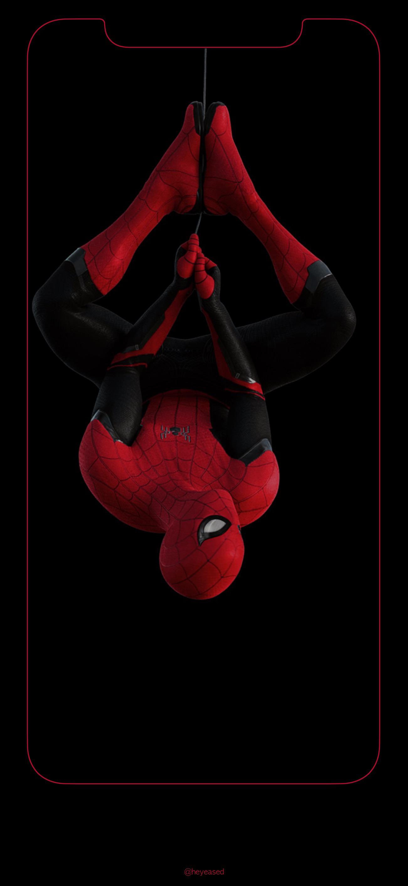 Spiderman iPhone X Wallpaper Top