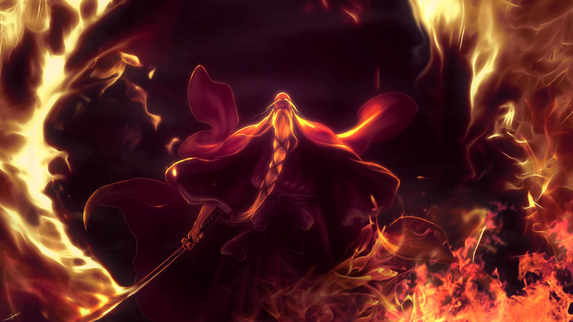 Bleach Captain Commander Yamamoto Genryusai Shigenkuni