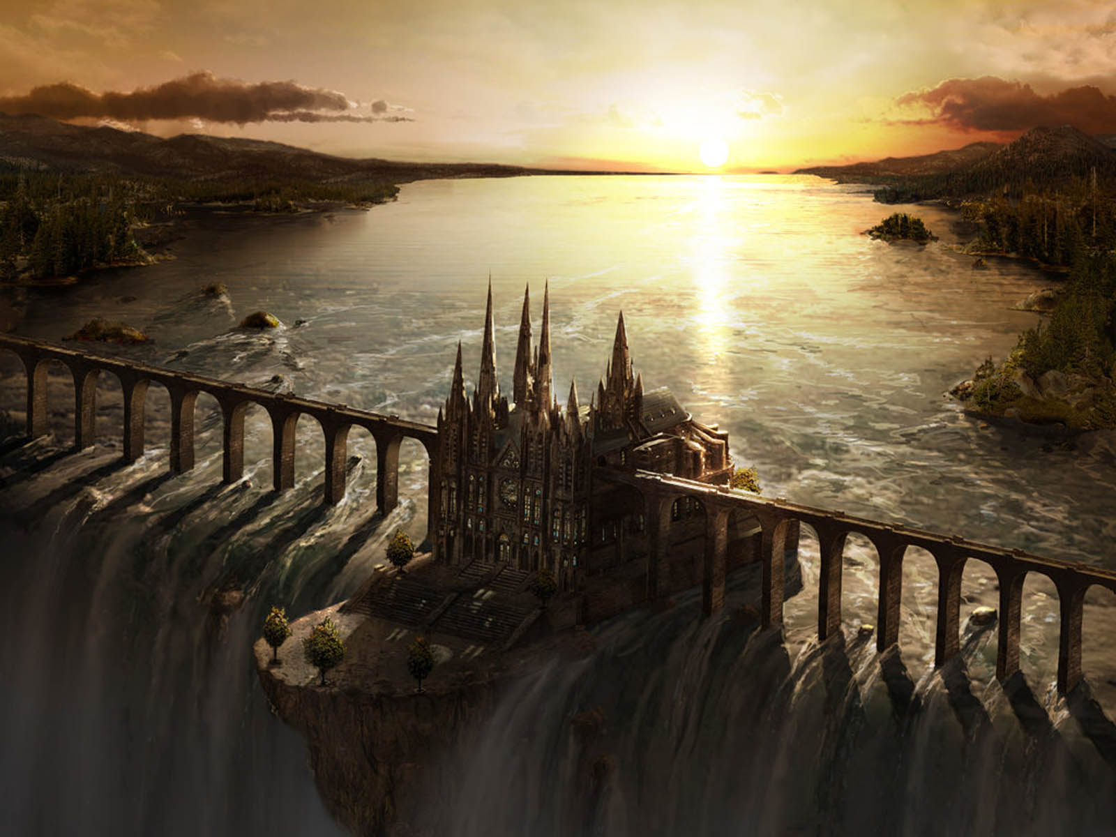 3d Castle Wallpaper Background Paos Pictures And Image For