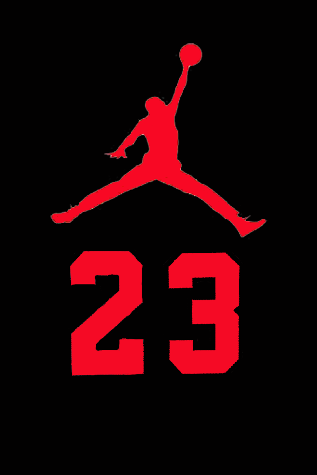 Air Jordan Logo Iphone Wallpaper