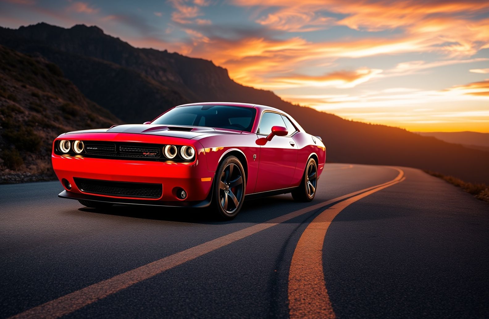 Dodge Challenger Hd Wallpaper