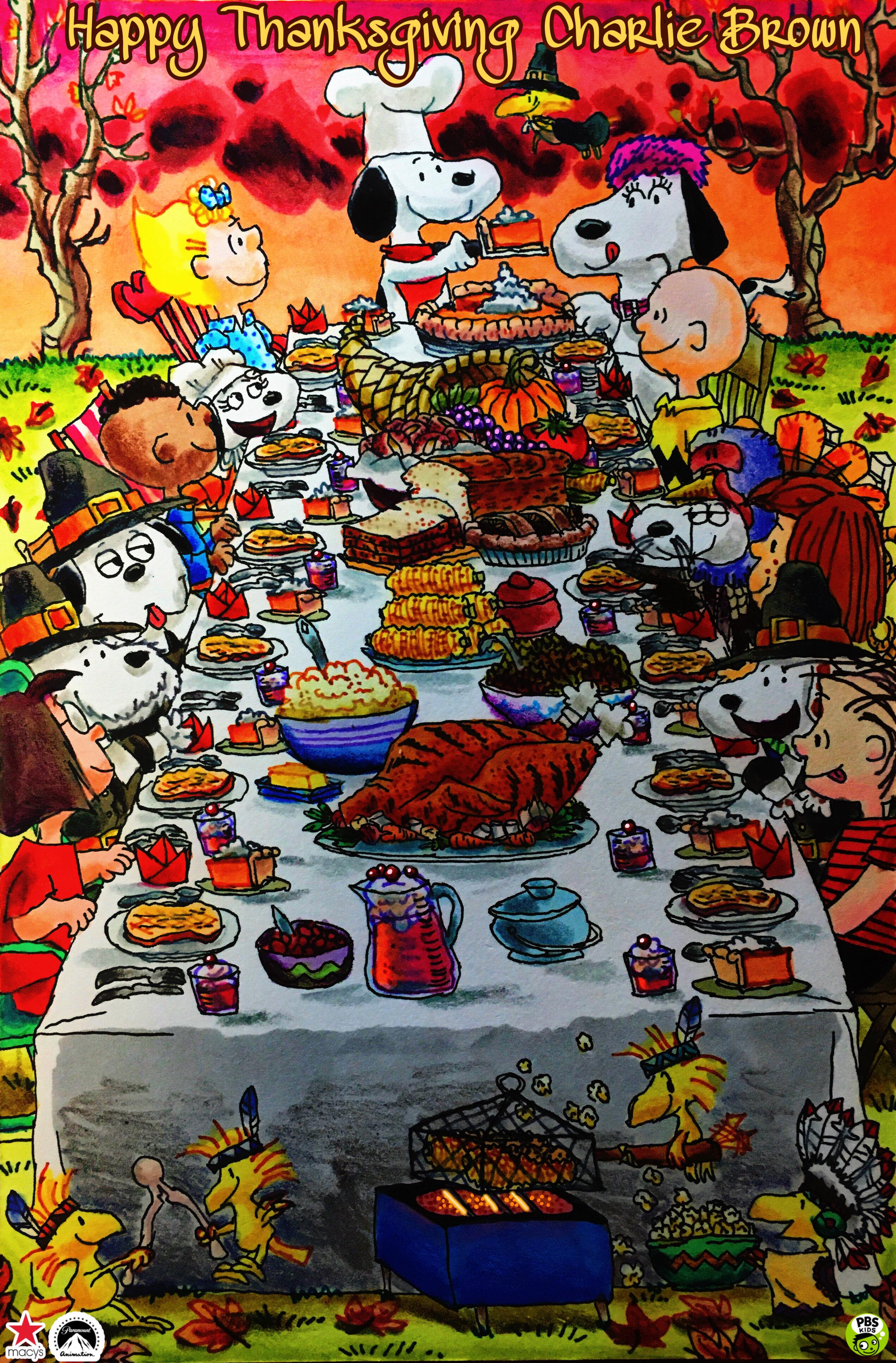 A Charlie Brown Thanksgiving Redraw By Wilduda