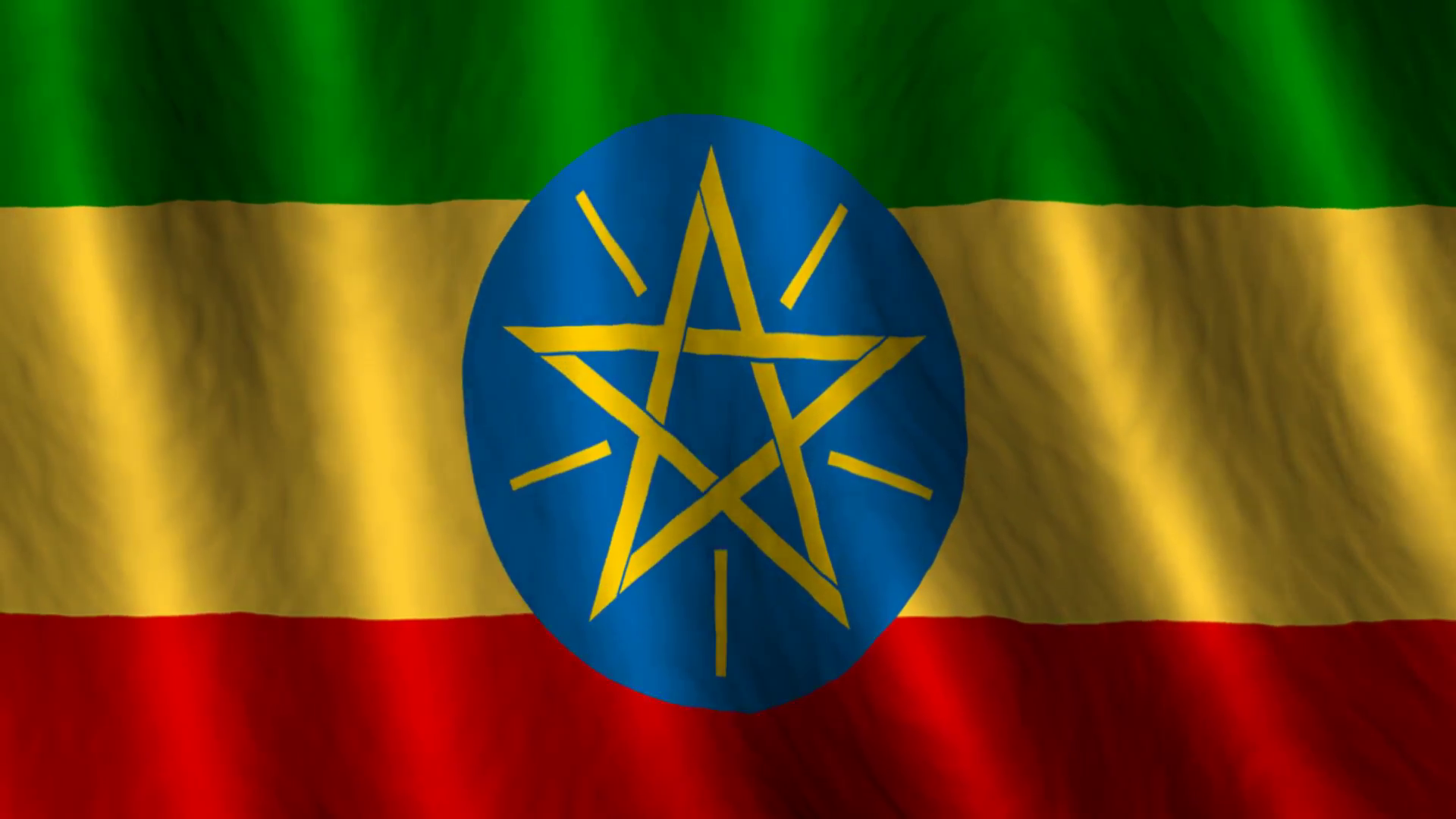Ethiopian Flag Motion Background Storyblocks Video