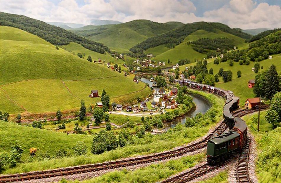 Model Railroad Backdrops Wallpaper