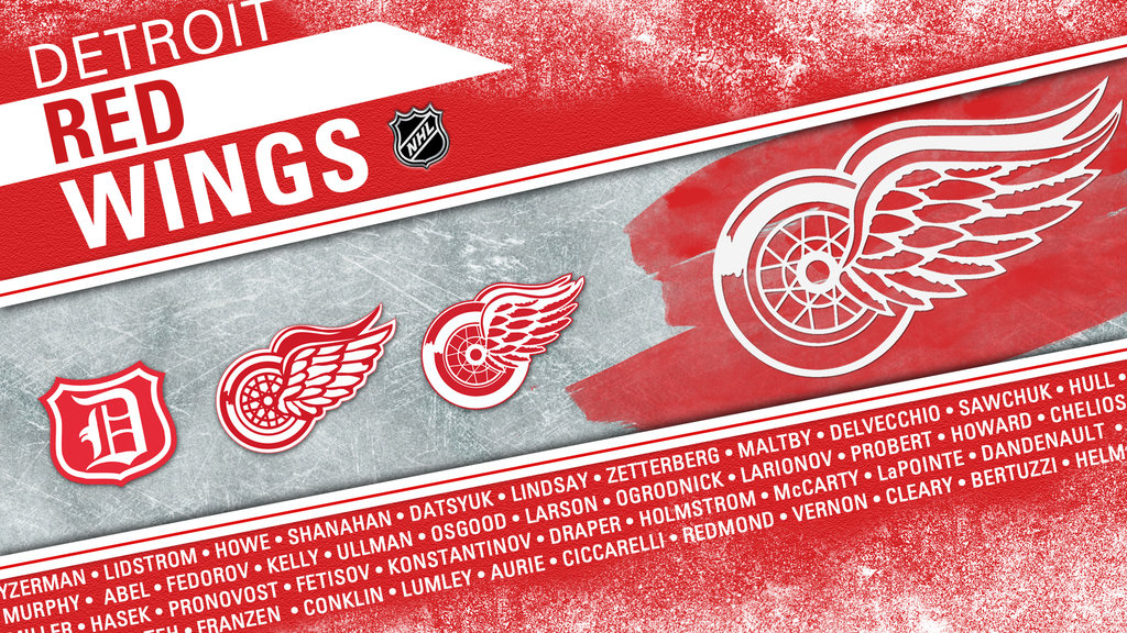 ArtStation  Detroit Red Wings Background