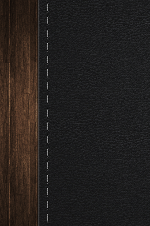 Leather Stitching iPhone Wallpaper For