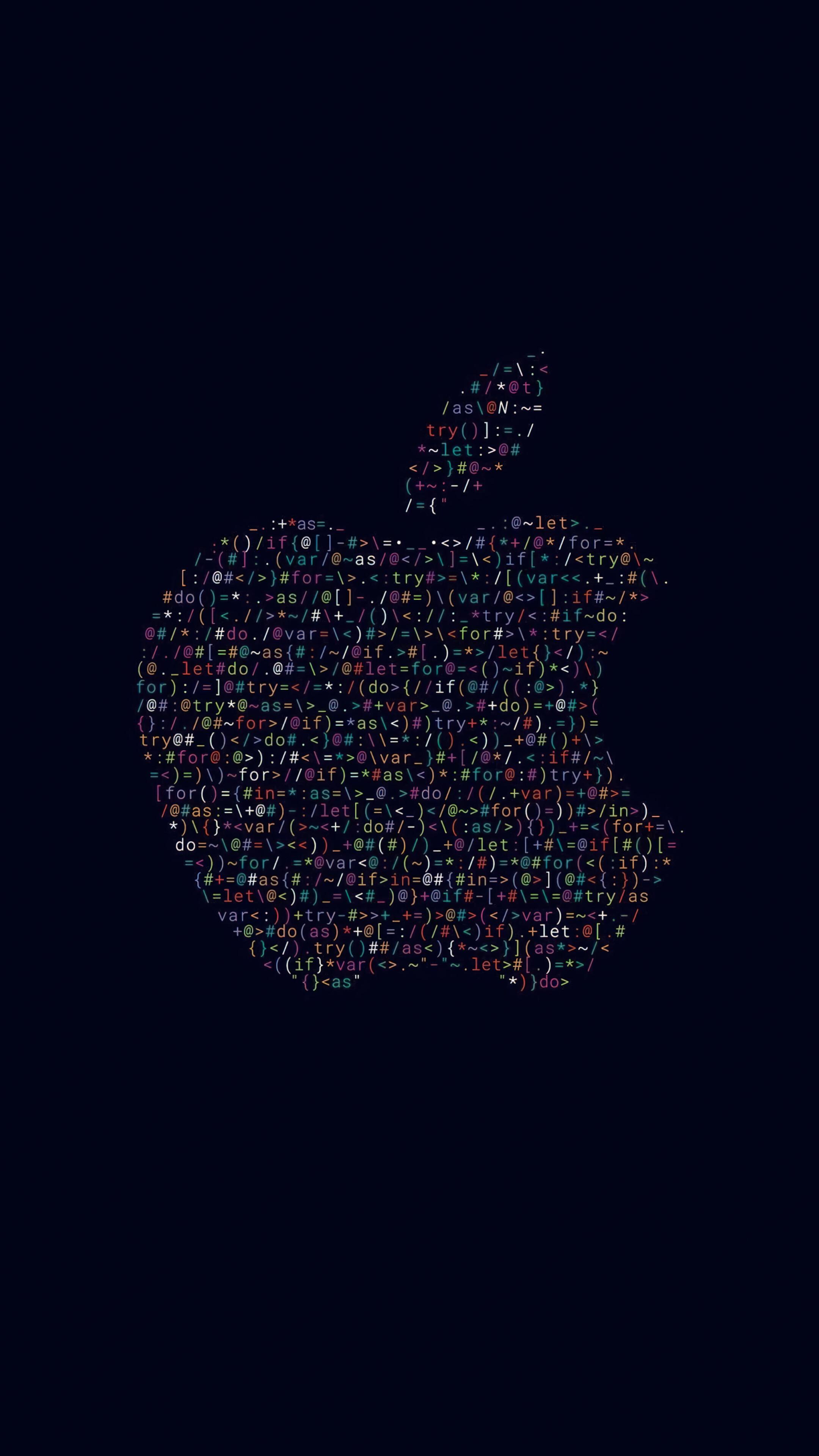 Apple Programming Code Logo 4k Wallpaper iPhone HD Phone 4760h