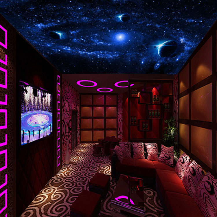 Galaxy Bedroom Wallpaper Room