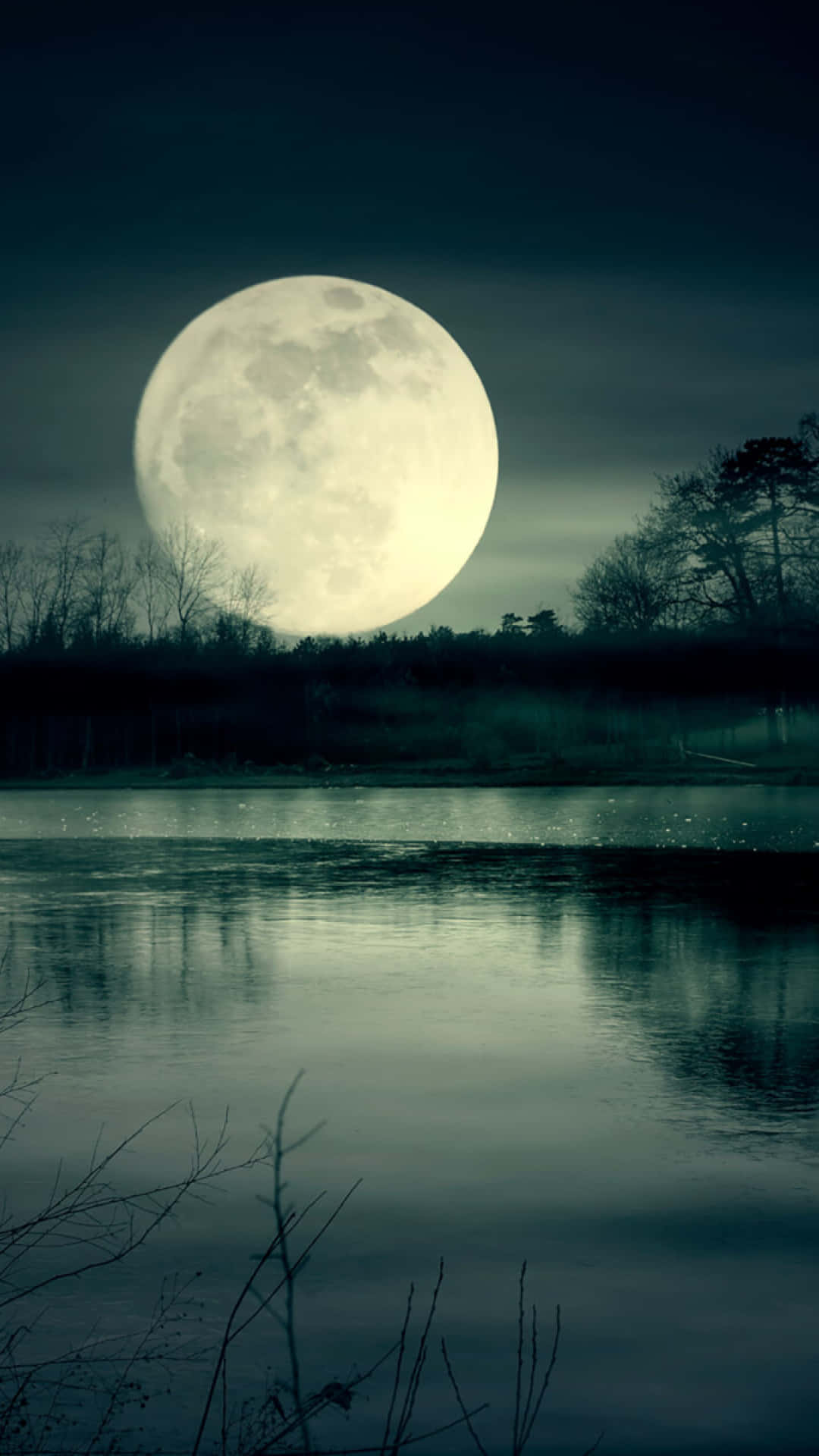 The Moon iPhone Wallpaper