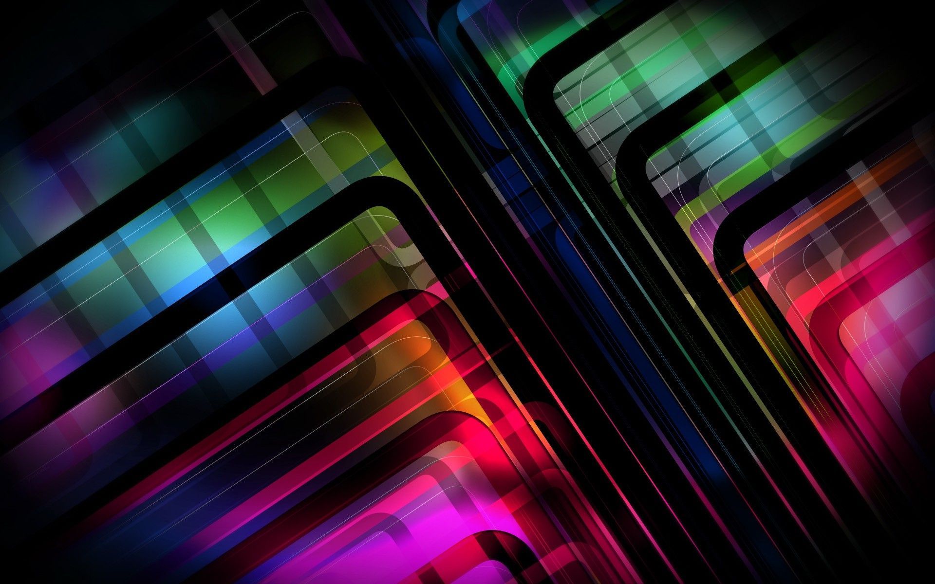 Abstract Neon Wallpaper HD