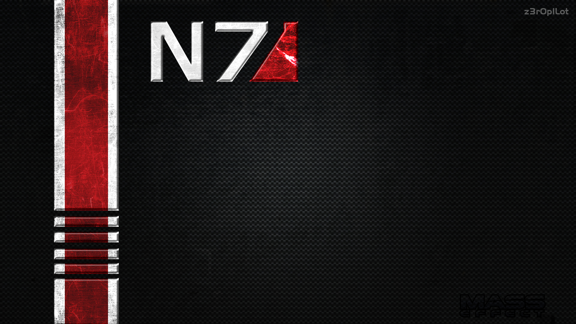 N7 Wallpaper Dark By Z3r0p1lot Fan Art Games Here Is A