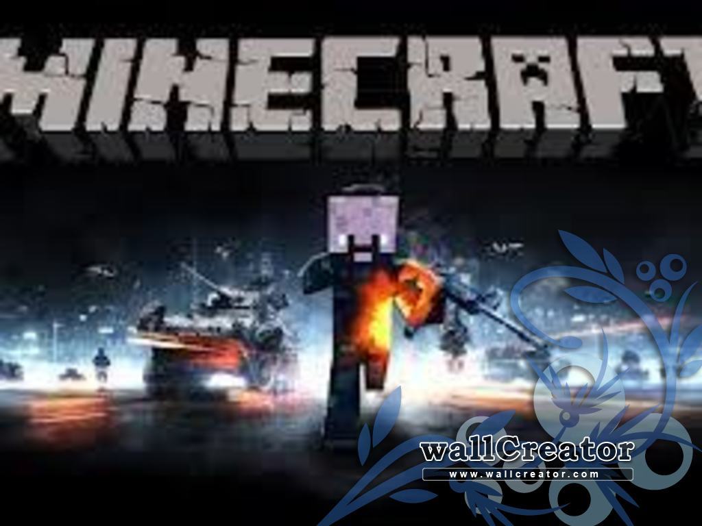 Minecraft Battlefield Wallpaper