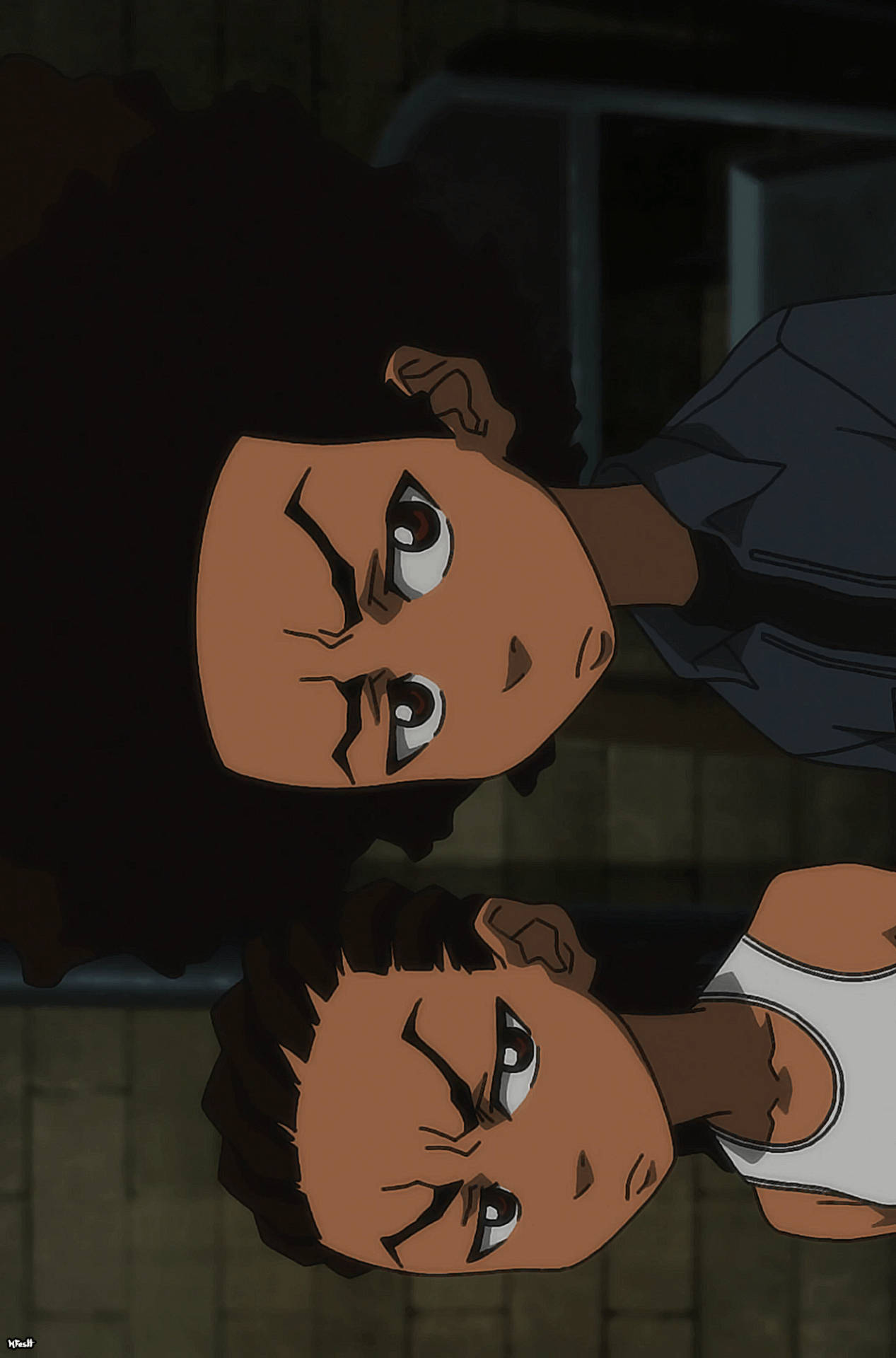 Huey Man And Riley Brothers Wallpaper