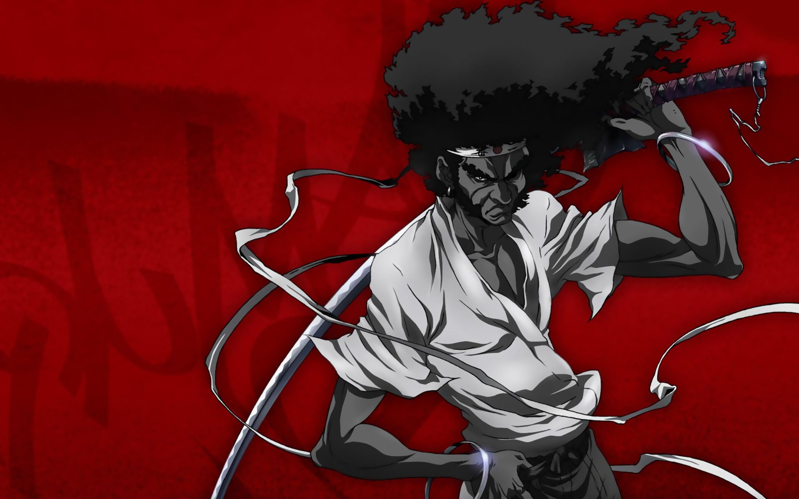 Afro Samurai Anime Game B Wallpaper
