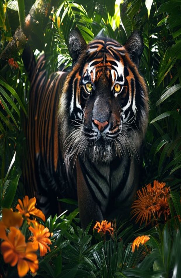 Black Tiger Wallpaper