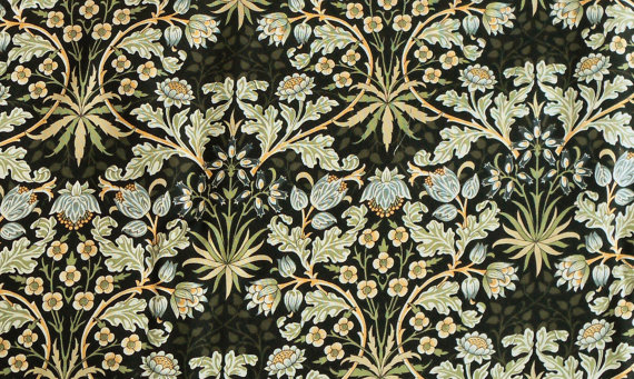 William Morris Collection By Rose And Hubble Yards Of Hyacinth