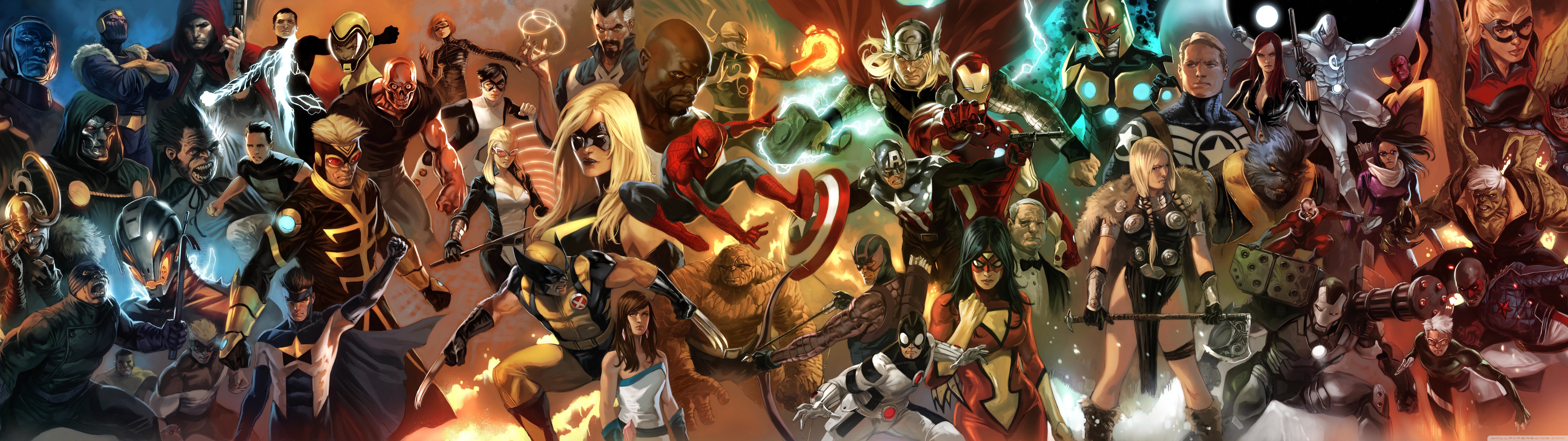 Marvel Ics Characters Wallpaper