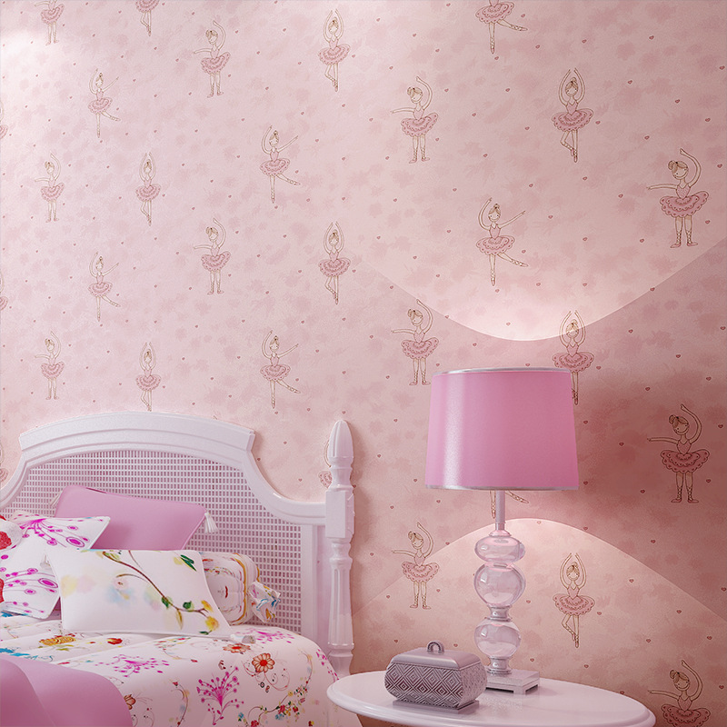 Children S Bedroom Papel De Parede 3d Room Glitter Wallpaper