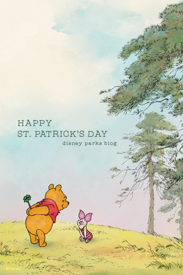 St Patrick S Day Wallpaper iPhone Android Disney Parks
