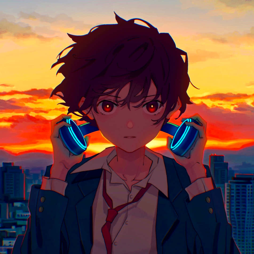 Cool Guy Headphones Pfp Picture Wallpaper