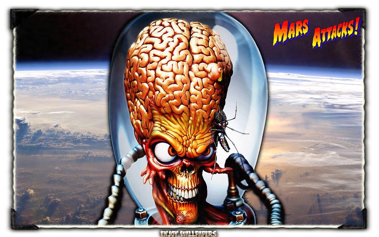 Mars Attacks Trading Cards And
