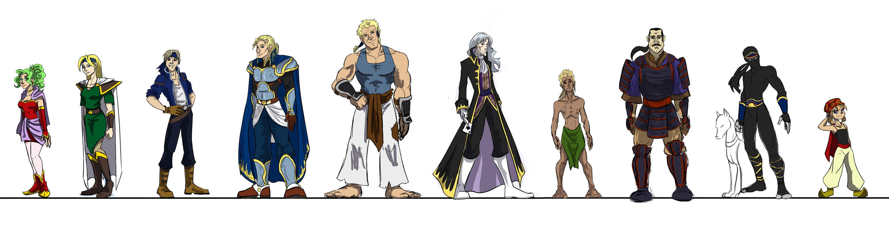 Ff6 Cast By Project