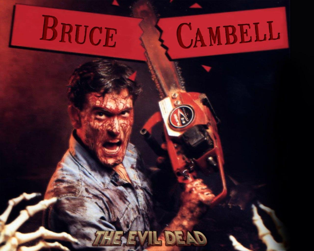 Bruce Cambell The Evil Dead Movies HD Wallpaper