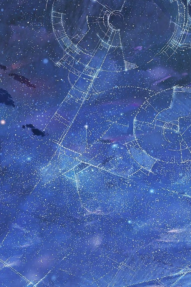 iPhone 4s Wallpaper Constellations Covers Heat