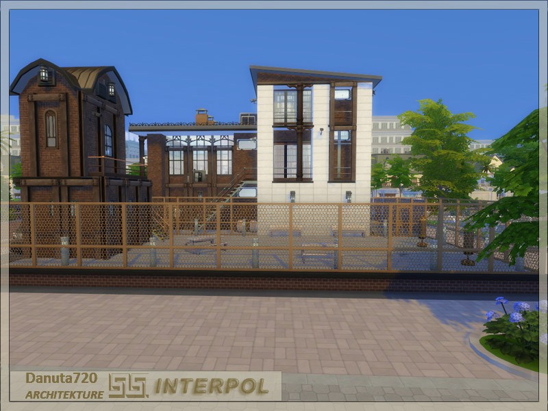 Interpol Police Station The Sims Catalog