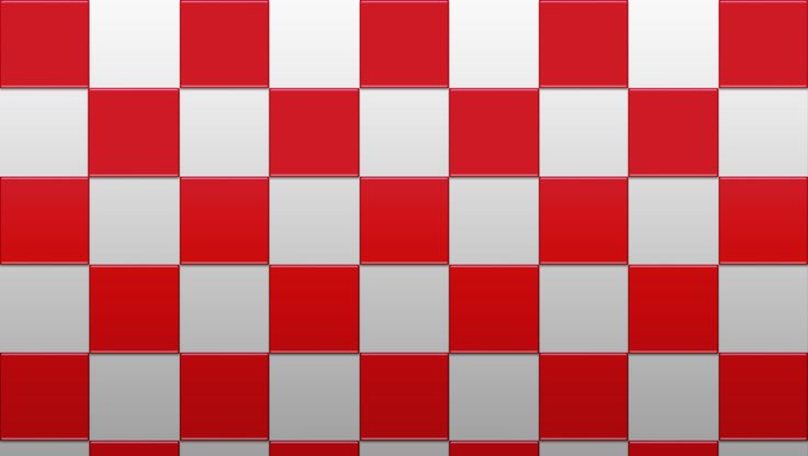 Red And White Checkered Wallpaper Background