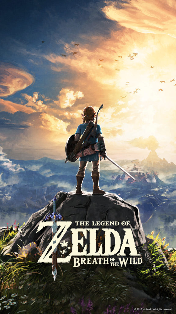 Legend Of Zelda Breath The Wild iPhone Wallpaper