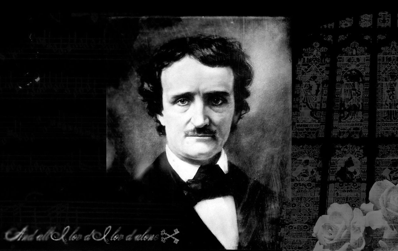 Mobile Wallpaper Edgar Allan Poe Themes American Poet