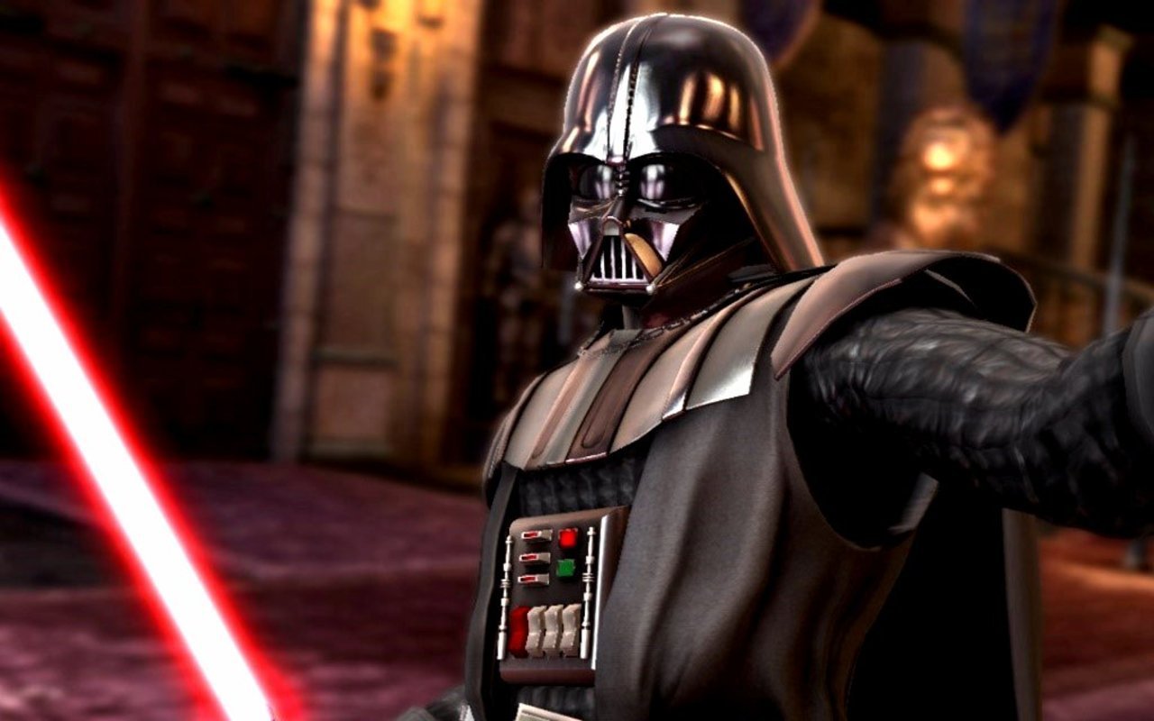 Star Wars Darth Vader Sith Lord Folded Hands Mask Wallpaper