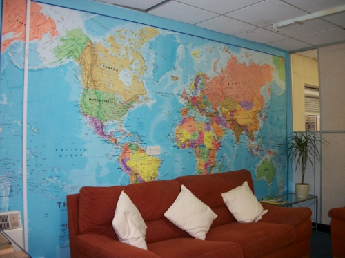 World Map Wallpaper Maps International Travel Mapping