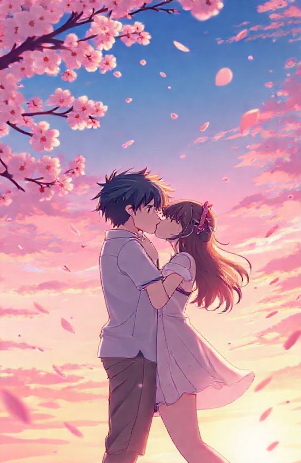Anime Kiss Wallpaper