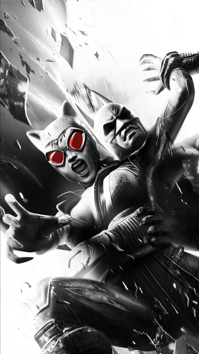 Batman Arkham City iPhone Wallpaper Tags Catwoman