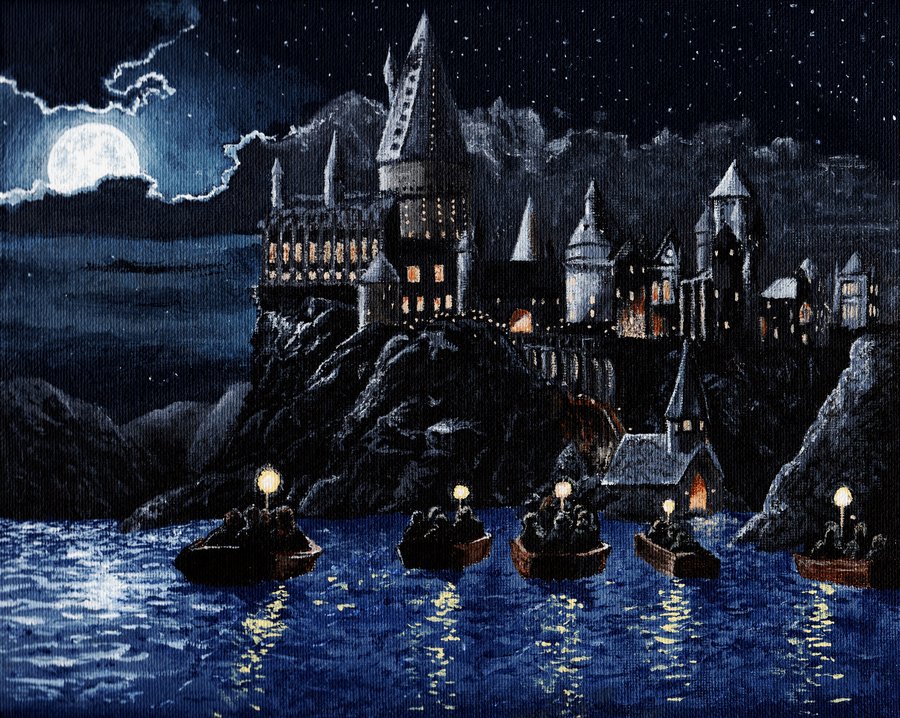 Hogwarts Castle Night Wallpaper Hogwarts castle by 900x718