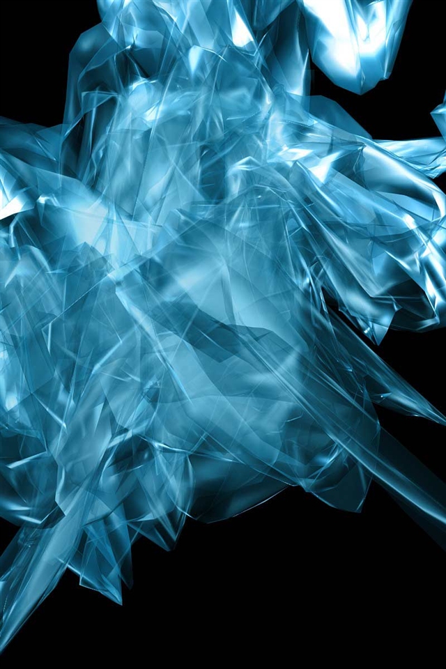 iPhone 4s Blue Wallpaper For